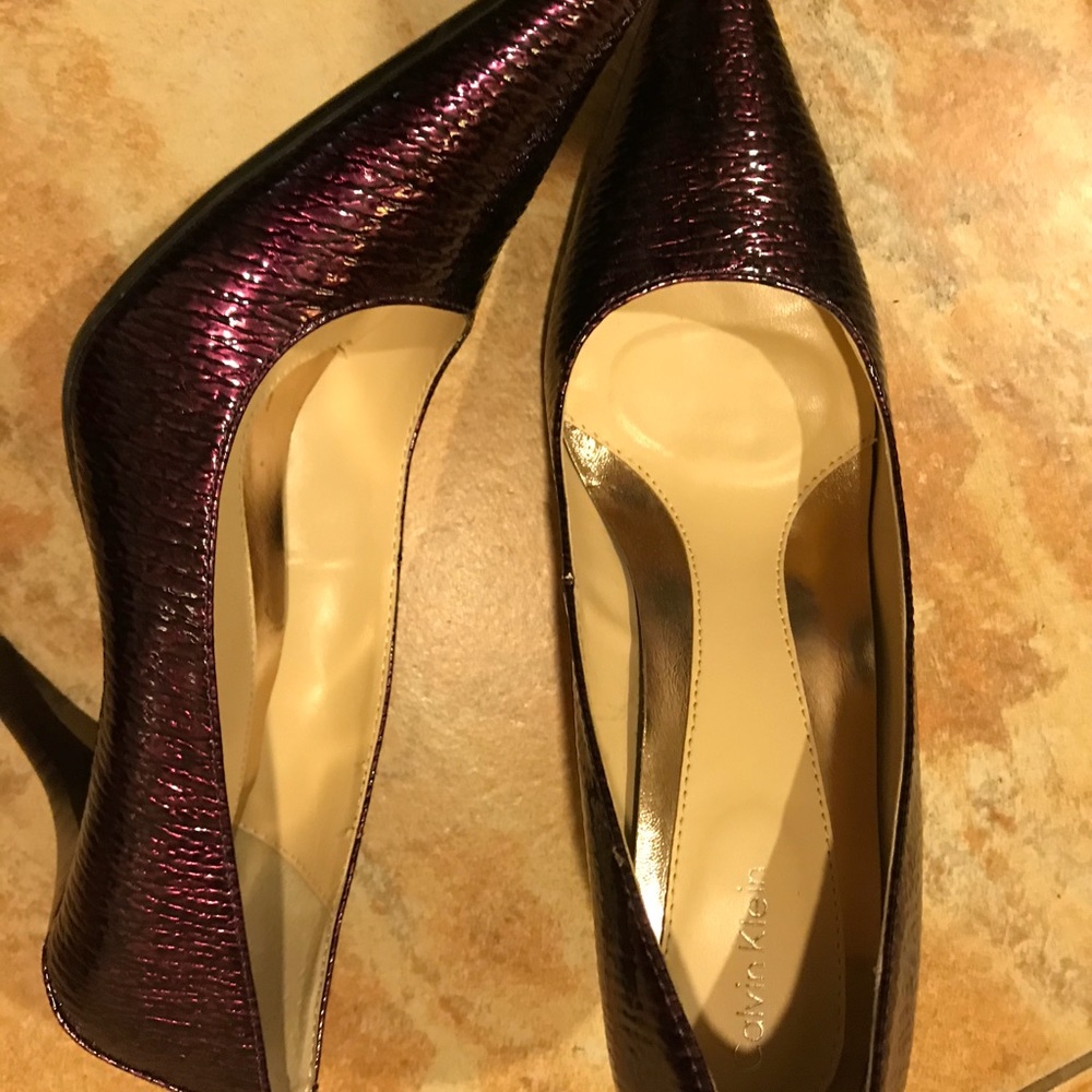 Calvin Klein Kitten Heel Shoe